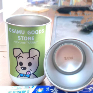 Household Dormitory Gargle Cup 304 Stainless Steel Couple High-value Dormitory Internal and External Plastic Washing Cup