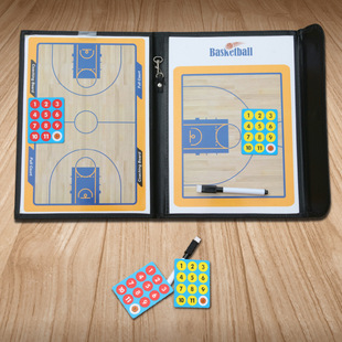 Jinling Sports Basketball Teaching Chart Training Exercise Command Teaching Tool Portable Erasable Foldable Magnetic Board