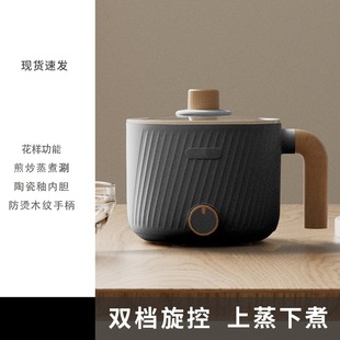 Stainless Steel Electric Cooker Dormitory Student Small Electric Cooker Multifunctional Small Noodle Pot Hot Pot Breakfast Artifact Cross Border
