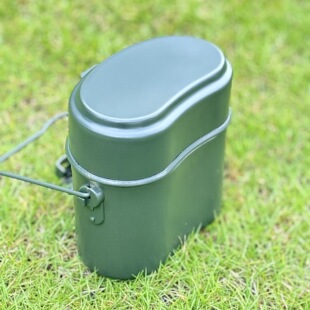 Individual Lunch Box German 79 Lunch Box Camping Aluminum Lunch Box Portable Picnic Lunch Box Outdoor Picnic Box Three-piece Set