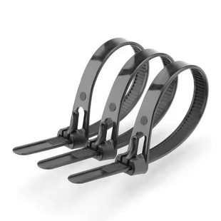 Loosable buckle cable tie reusable refundable cable tie 4*150 8*250 a variety of specifications
