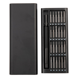 24-in-one mobile phone computer household small household appliance repair screwdriver set suit 24 precision magnetic screwdriver heads