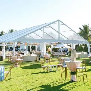 Outdoor wedding wedding tent rain-proof banquet wedding tent celebration water banquet aluminum alloy ceremony greenhouse