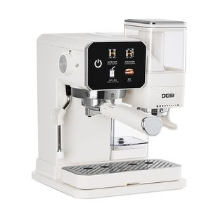 Desi Italian Semi-Automatic Grinding Integrated Small Household Coffee Machine Concentrated Steam Milk Foaming Can Be Used Commercially