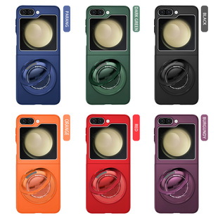 For Samsung Z flip6/5/4/3 mobile phone case 360 rotating magnetic bracket Z fold6/5/4/protective cover