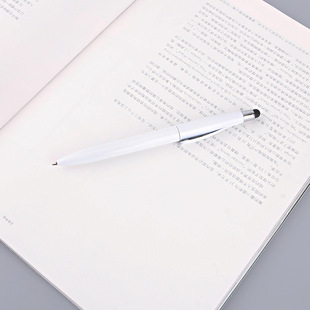 Factory wholesale logo printing multi-function touch touch screen plastic ballpoint pen capacitive pen gift advertising