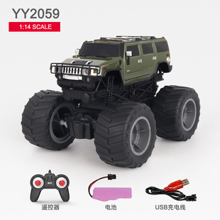 Meizi 1:24 Hummer подлинный лицензионный автомобиль Cool Luze внедорожная модель автомобиля с несколькими топорами автомобиля с дистанционным управлением игрушечный подарок