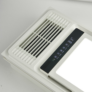 Smart air purifier household bedroom bathroom lighting purifier deodorant warm air cold air purifier