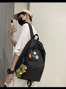 Backpack Men's Large Capacity Travel Backpack Women's Casual Japanese Male Junior High School Students Senior high school College Students Schoolbag for Men