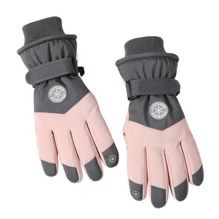 Men's and women's winter ski gloves original standard fleece-lined thick warm waterproof winter motorcycle riding electric car