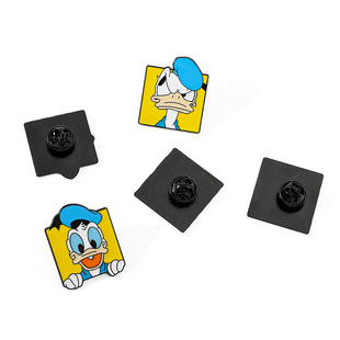 Creative Cartoon Donald Duck Alloy Brooch Interesting Shape Metal Badge All-match Accessories Clothes Bag Pin