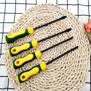 Two yuan shop wholesale multi-function one-word Phillips screwdriver alloy steel bar household screwdriver screwdriver manufacturers direct supply