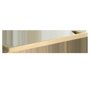 304 stainless steel towel rack Nordic simple brushed light gold towel rack wall hanging toilet single pole