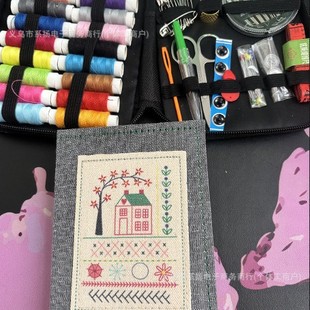 DIY Stitch Book, Embroidery Stitch Book Книга Штифта, Книга Штифта с вышивкой