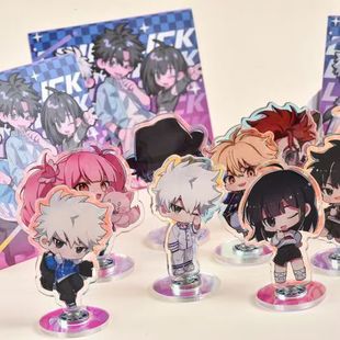 Time Agent Blind Box 6 см, вращающаяся подставка, периферийное акриловое двумерное слепое рисование, сумка для слепого рисования, аниме Guzi
