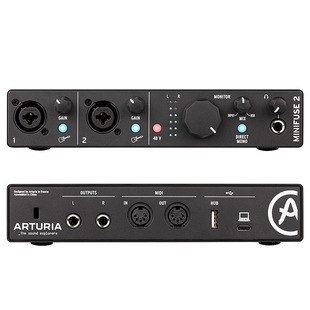 Arturaia MiniFuse 1 2 аудиоинтерфейс K песня живой аранжировщик звуковая карта