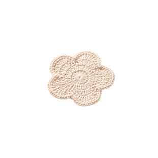 Thorn embroidered tea pad pot pad purple sand pot pad crochet cup pad absorbent anti-scalding woven cup pad heat insulation pad