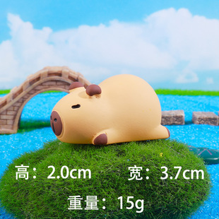 Real Color Cabibala Stereo Mobile Phone Case Cream Glue Desktop Micro Landscape Ornaments Resin Crafts DIY Accessories