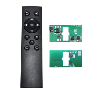 RF double color temperature LED floor lamp controller stepless dimming touch remote control foot switch color temperature