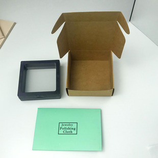S999 sterling silver jewelry packing box pure silver silver cloth jewelry exquisite packaging