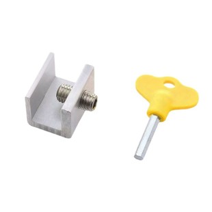 Window lock buckle aluminum alloy door screen window sliding window holder child protection safety lock anti-theft limit