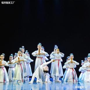 Zhuangzhi Youth Dance Costumes Three-character Classic Han Dynasty Performance Costumes Poetry Recitation Costumes Children's Chinese Classical Performance Costumes