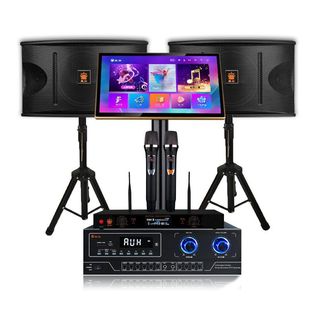 Huang Shi Intelligent Voice Singing Machine Home KTV Audio suit Outdoor K Song Reading and Singing All-in-One Machine with Music Score