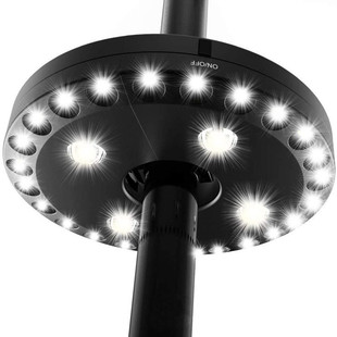 Многофункциональный Открытый Палатка свет 24 4LED зонтик свет сухой батареи кемпинг свет съемный диск висит свет кемпинг свет