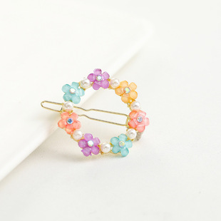 Bow Frog Buckle Side New Year Accessories Hairpin Women's Bangs Clip Top Clip Hairpin Back of Head Children's Hair Accessories