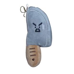 Creative Gracious Milk Tea Cup Tool Plush Toy Pendant Sword Baseball Bulb Keychain Doll Amusement