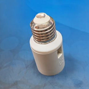 Factory wholesale glass lampshade conversion lamp holder GN-701S-D E27 to E27 half tooth lamp holder
