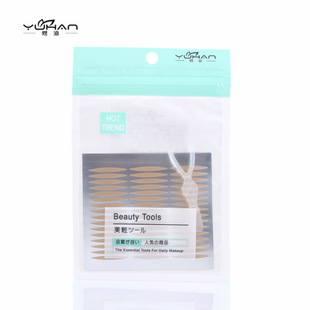 Yu Han 72 back slender crescent olive semicircle widened double eyelid patch mesh lace H335
