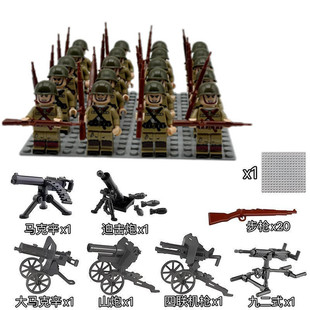 Совместимость с небольшими частицами Lego Второй мировой войны