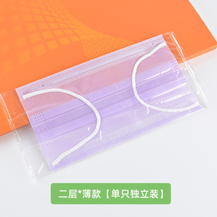 Single-layer Mask Summer Thin Men's Fashionable Women's Summer Breathable Adult Two-layer Three-layer Beauty Catering Ultra-thin Disposable