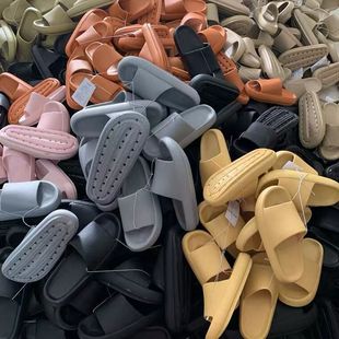 Slipper Slippers with Thick Sole and Slightly Defective Products Couple Slippers Stall Men's Night Market EVA Slippers Women's Summer