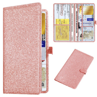 Cross-border New Passport Holder Fresh and Simple Passport Holder Passport Set Certificate Holder Multi-functional Travel Passport Certificate Bag