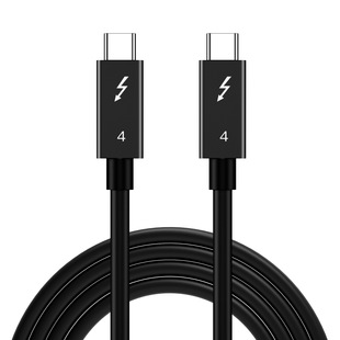 Thunderbread 4 кабель для передачи данных, совместимый с USB4 Type C двойной головкой 8K экранный кабель 40 Гбит/с передачи PD240 W быстрая зарядная линия