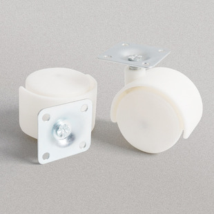 Manufacturer Customized Universal Flat Wheel 1.5 Inch Universal Silent Universal Wheel Office Chair Electrical Appliance Caster Cabinet Foot