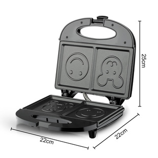 RAF European standard cross-border sandwich machine multi-functional household light food breakfast machine electric cake pan toast bread baking machine