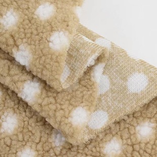Spot Altai Print 600g Dot Printed Fabric Particles Cashmere Kidsren's Clothing Pet Shoes and Hats Clothing Fabric