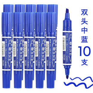 Snier Mark Pen 24 цвета акварельной ручки набор масляной двойной маркер цветной грубой акриловой марки Pop Pen