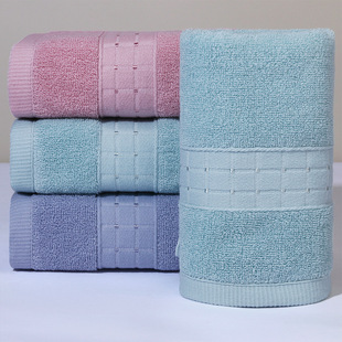 Towel Cotton Class A Cotton Wholesale Soft Cotton Class A Household Polyester Cotton Adult Thickened Gaoyang County Factory Water Absorbent Face Towel