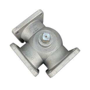 Chengli Zoomlion Sprinkler Truck Accessories Tank Truck Four-Position Three-Way Ball Valve Aluminum Alloy Water Inlet Valve 65 Switch Dn50