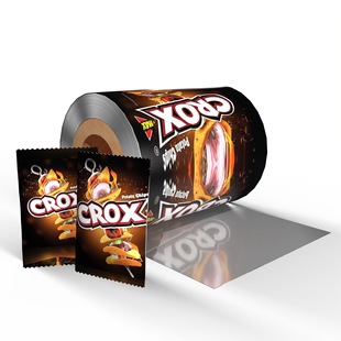 Customized Composite Roll Film Snack Food Fully Automatic Packaging Machine Roll Film Potato Chips Solid Beverage Dried Fruit Packaging Roll Film