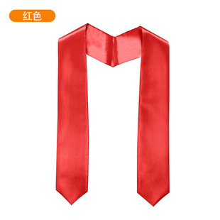 Cross-border Amazon Men's and Women's Adult Children's Graduation Shawl Foreign Bachelor's Degree Master's Degree Honorary Ribbon