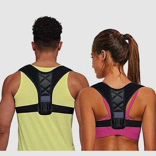 Factory cross-border back correction hunchback with breathable anti-hunchback sitting correction corrector clavicle tightness can be adjusted