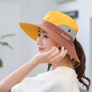 Sun hat female outdoor benney hat mountaineering fishing sun hat female folding sun hat Korean sun hat wholesale