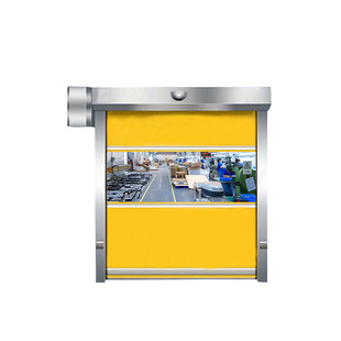 Factory Direct Supply Pvc Stacking Door Automatic Sensor Radar High-Speed Soft Curtain Fast Door Dust-Free Workshop Lift Door