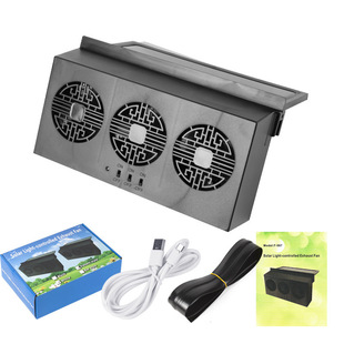 Solar car exhaust fan car window exhaust fan car air circulation cooling cooling fan car ventilator