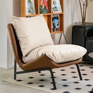 Nordic Design Art Одиночный диван кресло простой балкон экзотический повседневный латекс современная сетка красный диван кресло